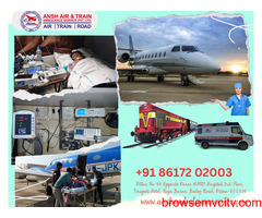 Ansh Train Ambulance in Ranchi with Highly Professional Medical Team