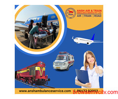 Ansh Train Ambulance in Ranchi - The Urgent Care and Assistance On-Board