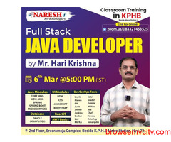 Top Java Full Stack Developer Course in KPHB | Hyderabad | NareshIT