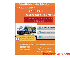 Panchmukhi Train Ambulance in Patna - Coordinating with the sending and receiving facilities