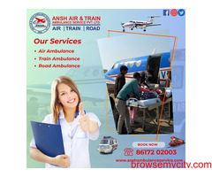 Ansh Air Ambulance Service in Guwahati with All Medical Facilities