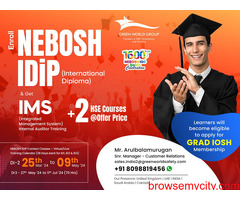 Nebosh International Diploma course in Chennai