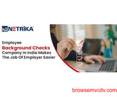 Background verification companies in India - Netrika Consulting