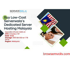 Buy Low-Cost Serverwala’s Dedicated Server Hosting Malaysia