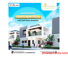 Yoga Deck villas near Sudireddypalli Road Kurnool || SS Sahasra Palm Tree 3 and 4BHK Villas