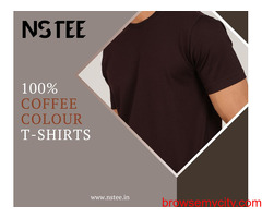 coffee colour t shirt