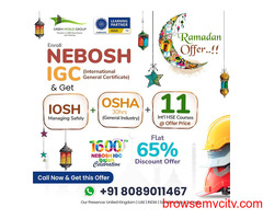 Nebosh IGC course in Kerala 65% offer!