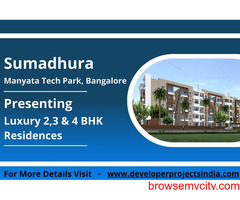 Sumadhura Manyata Tech Park - Where Luxury Living Meets Modern Convenience in Bangalore