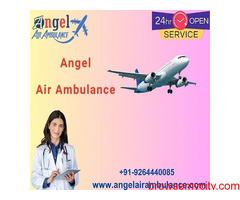 Book Superior Angel Air Ambulance Service in Varanasi with Trouble-Free ICU Setup