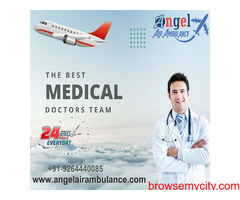 Pick Angel Air Ambulance Service in Allahabad with Dedicated Paramedical Staff