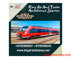 Avail of King Train Ambulance Service in Kolkata with Superb ICU Setup