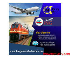 Take King Train Ambulance Services in Delhi for the Quick Transfer of the Patient