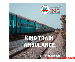 Get King Train Ambulance Services in Guwahati with State-of-the-art Ventilator Features