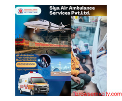 Siya Air Ambulance Service in Kolkata – With Swift and Efficient Medical Transportation
