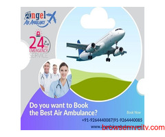 Utilize Trouble-Free Angel Air Ambulance Service in Jamshedpur