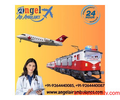 Utilize Angel Air Ambulance Service in Siliguri with Fabulous ICU Setup