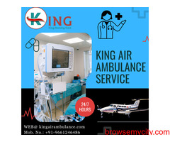 KING AIR AMBULANCE SERVICE IN AHMEDABAD – EASY TRANSPORT
