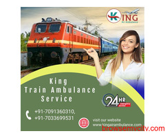 Take King Train Ambulance Services in Patna for a Quick Patient Journey