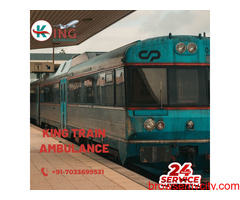 Take King Train Ambulance Services in Guwahati for the Patient Emergency and Care Transfer