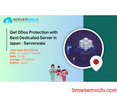 Get DDos Protection with Best Dedicated Server in Japan - Serverwala