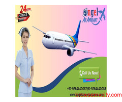 Angel No-1 Angel Air Ambulance Service in Raipur with Modern ICU Setup