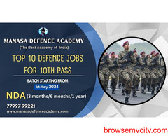 TOP 10 DEFENCE JOBS FOR 10TH PASS