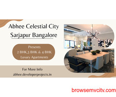 Abhee Celestial City Sarjapur Bangalore – New Premium Launch Project
