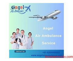 Book Quick Angel Air Ambulance Service in Indore with Hi-tech ICU Setup
