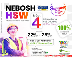 NEBOSH Health and Safety at Work (HSW) course