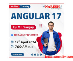 Angular 17 Online Training In NareshIT