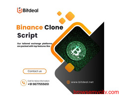 Binance Clone Script | Bitdeal