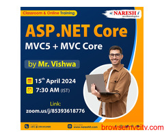 ASP.NET CORE MVC5 + MVC CORE TRAINING IN NARESHIT