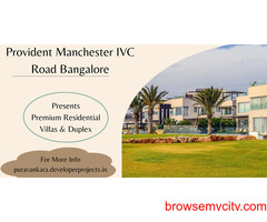 Provident Manchester Bengaluru – New Residential Launch