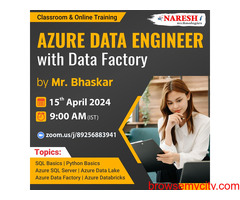 Azure Data Engineer With Data Factory In NareshIT
