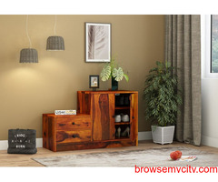 Stylish Wooden Shoe Cabinet Options