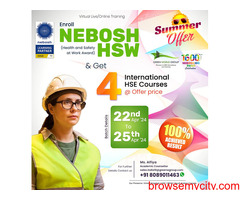Nebosh Healthy and safety at work in Kerala
