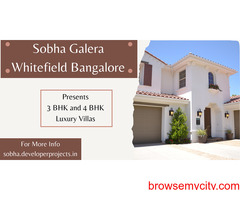 Sobha Galera Whitefield - A New Wave Of Living In Bangalore