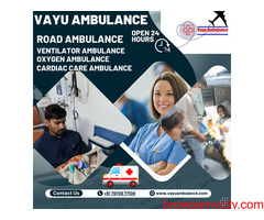 Top Road Ambulance Services in Danapur with Skilled Medical Professionals by Vayu Ambulance