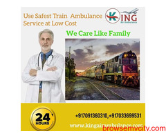 Avail of Ultimate-Modern ICU Setup by King Train Ambulance Service in Delhi