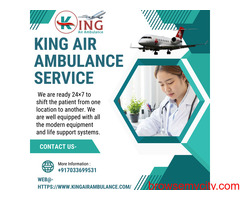 Deliver Emergency Medical Evacuation Air Ambulance Service in Dimapur by King