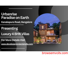 Urbanrise Paradise on Earth - Where Luxury Villas Redefine Opulent Living in Bangalore