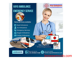 Available 24/7 Patients Transfer Facilities - Vayu Road Ambulance Services in Ranchi