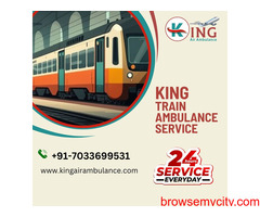 Avail of King Train Ambulance Service in Silchar with Advanced Ventilator Setup