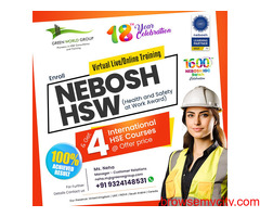 NEBOSH HSW course in Mumbai get 4 course at Offer