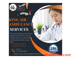 Expert Medical Team Air Ambulance Service in Patna by King