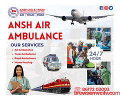 Swift and Secure: Ansh Air Ambulance Service in Patna Provides Quick Patient Transfers