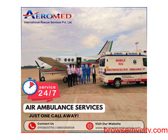 Aeromed Air Ambulance Service in Chennai - 24 Hours Team