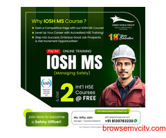 Advance safety skills with IOSH Managing Safely in Punjab.