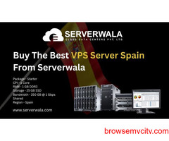 Buy The Best VPS Server Spain From Serverwala