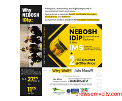 Nebosh IDIP For Your Career Excellence enroll now!